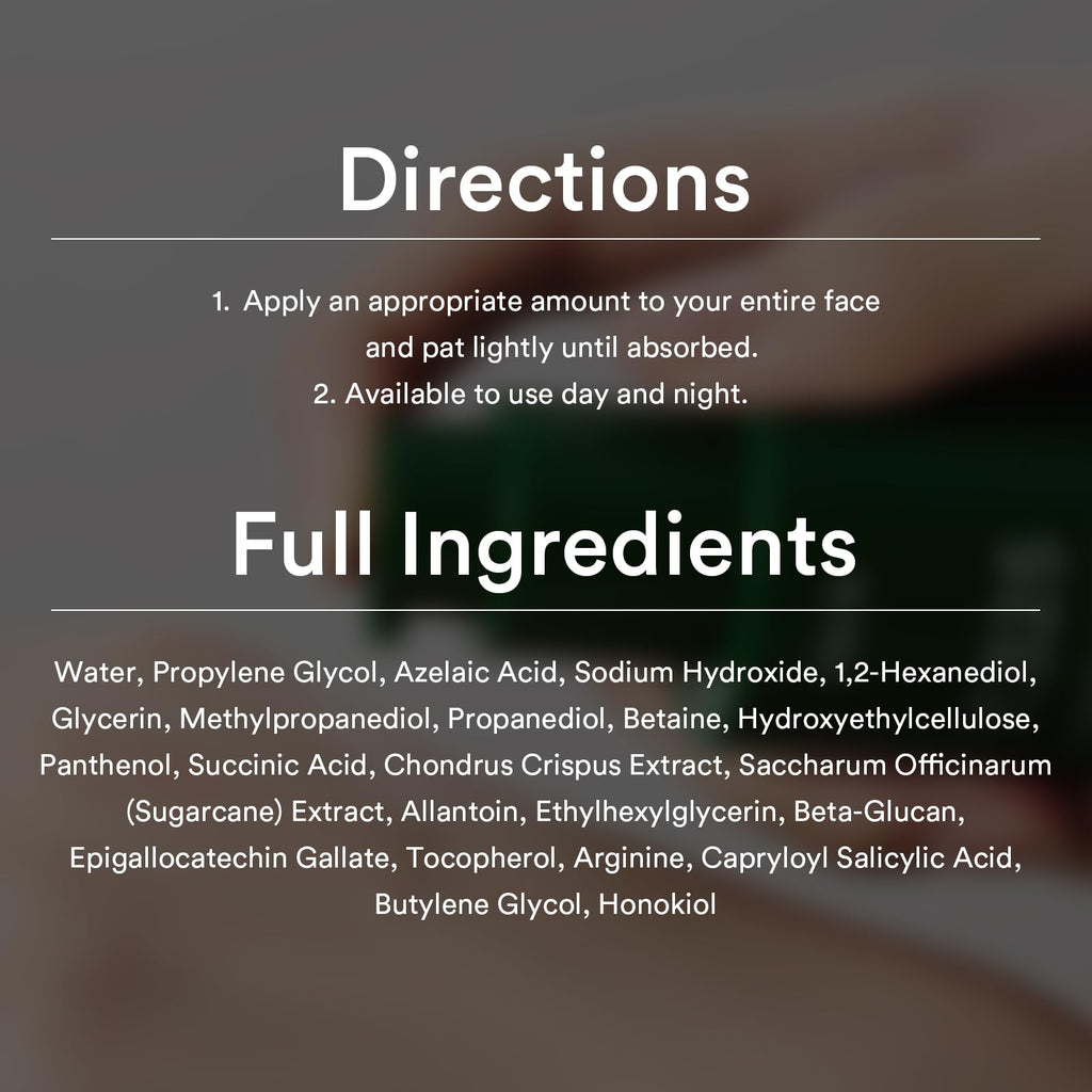 Abib Clear Spot Serum 7.325 Pump with Seamoss Extract, Azelaic Acid, Succinic Acid — 30 mL (1.01 fl oz)