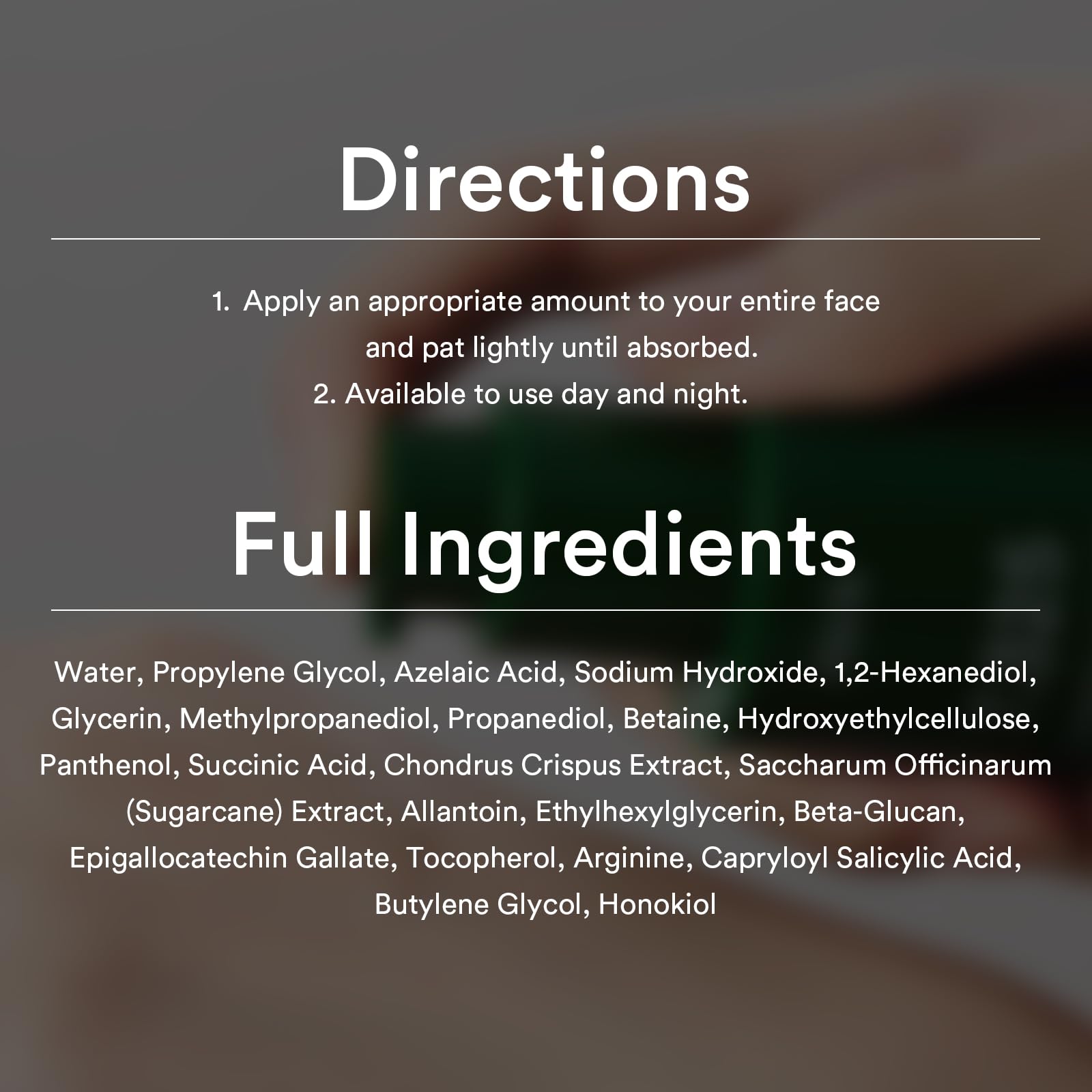 Abib Clear Spot Serum 7.325 Pump with Seamoss Extract, Azelaic Acid, Succinic Acid — 30 mL (1.01 fl oz)