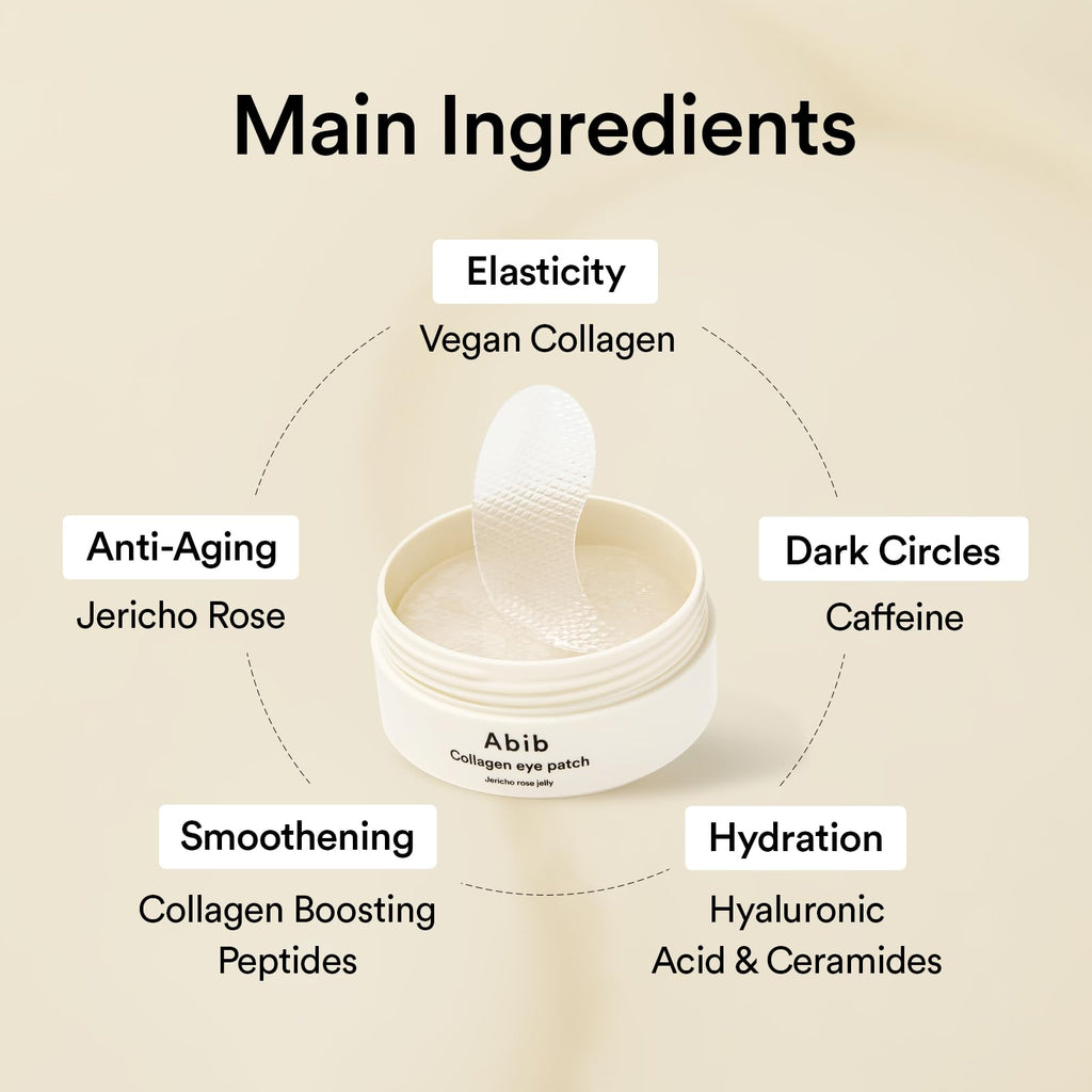 Abib Eye Deal Collagen Eye Patches – Hydration for Puffy Eyes & Dark Circles