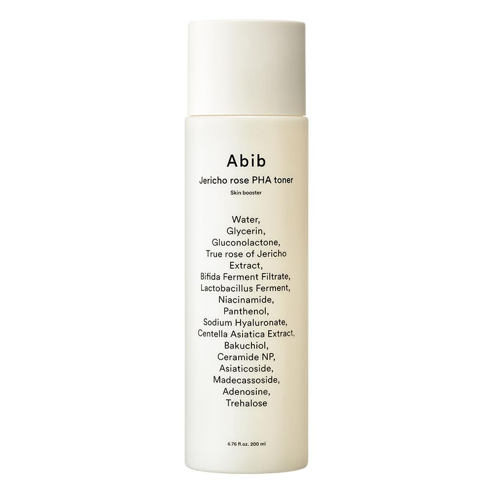 Abib Jericho Rose PHA Toner Skin Booster – Rose of Jericho Extract, Hydration & Texture | 200 ml