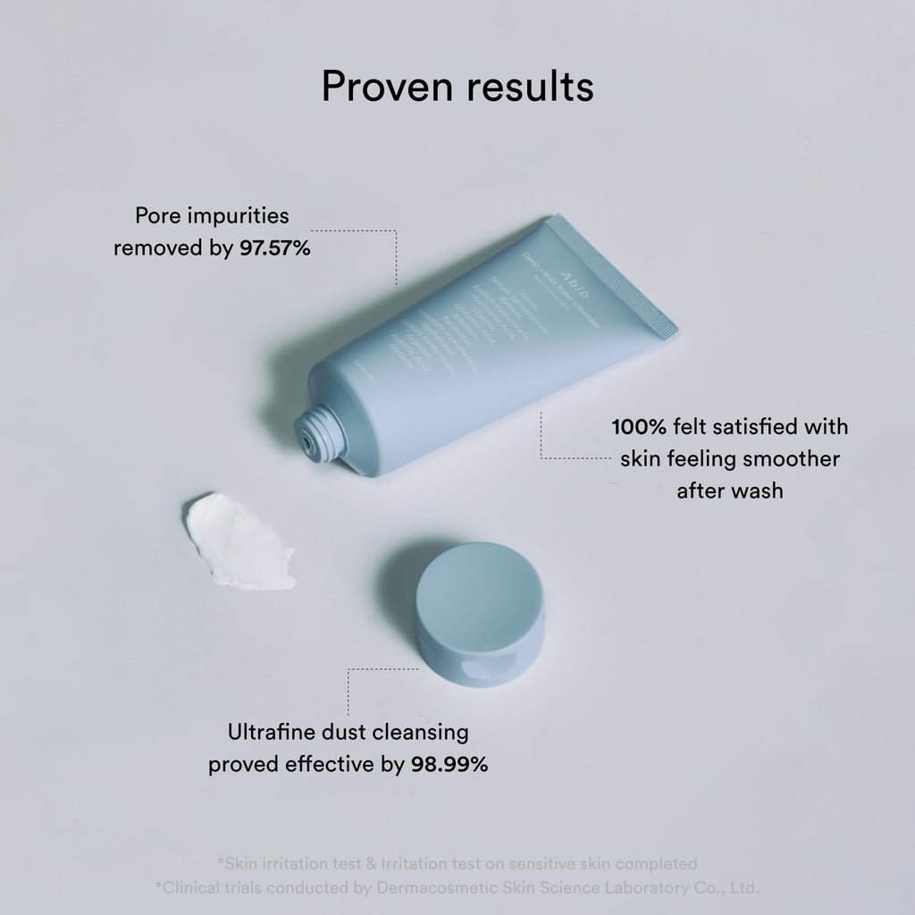Abib Deep Clean Foam Cleanser Sedum Hyaluron 150ml | Hydrating Daily Cleanser