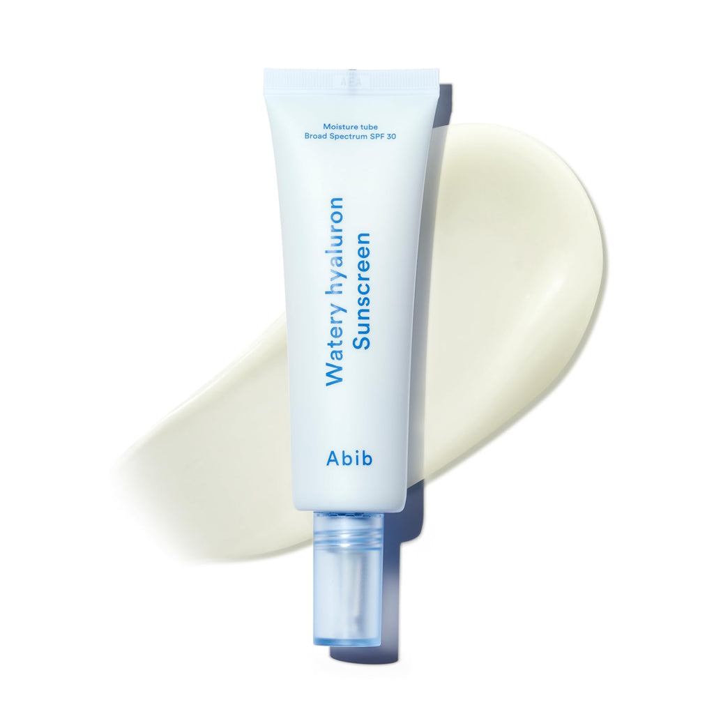 Abib Watery Hyaluron Sunscreen Moisture Tube SPF 30 50ml – Lightweight, No White Cast