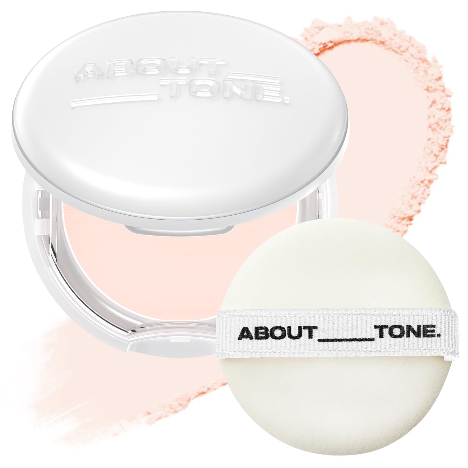 About Tone Sebum Cut Powder Pact 0.28oz – Extreme Oil Control, Vegan, Mirror & Puff
