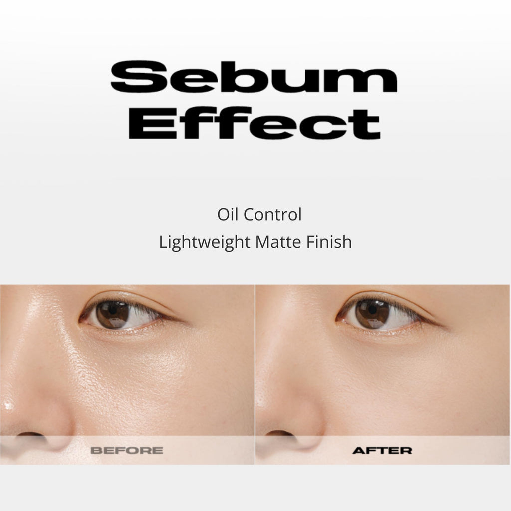 About Tone Sebum Cut Powder Pact 0.28oz – Extreme Oil Control, Vegan, Mirror & Puff