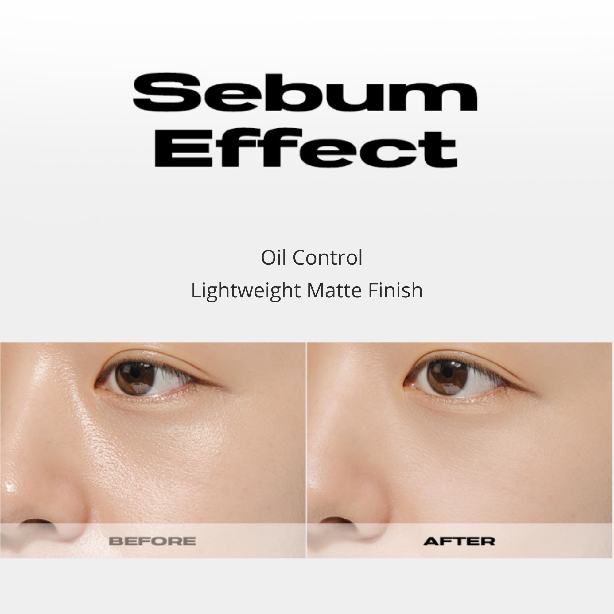 About Tone Sebum Cut Powder Pact 0.28oz – Extreme Oil Control, Vegan, Mirror & Puff