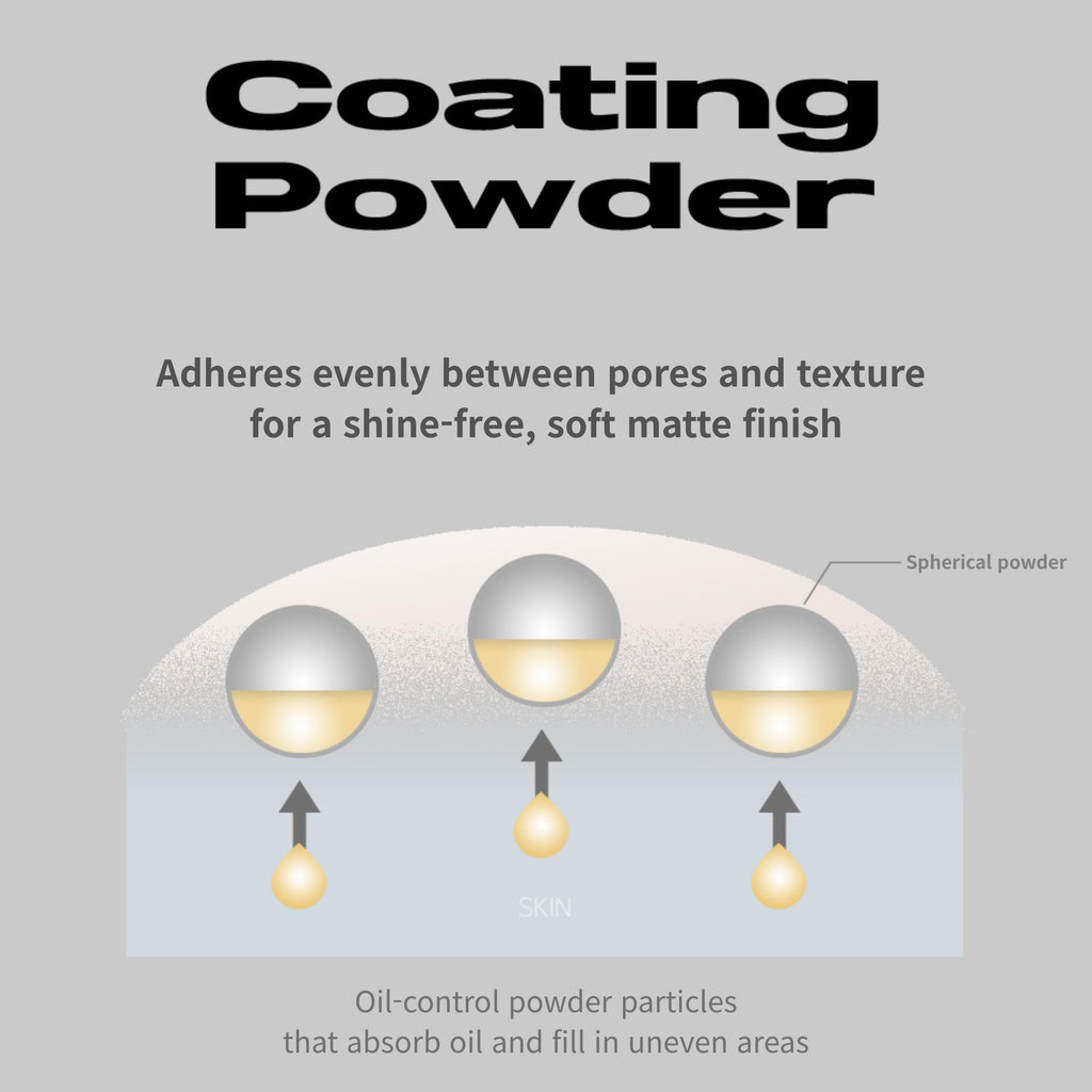 About Tone Sebum Cut Powder Pact 0.28oz – Extreme Oil Control, Vegan, Mirror & Puff