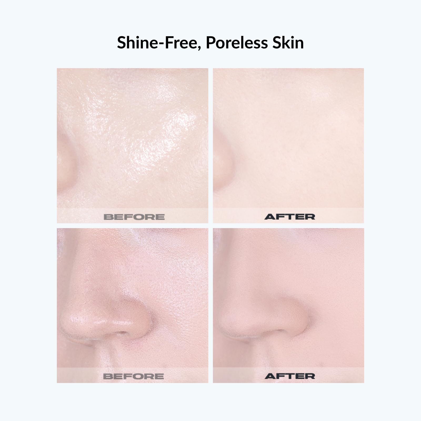 ABOUT TONE Blur Powder Pact 0.32oz – Pressed Powder with Mirror & Puff, Vegan, Ivory 2.5