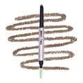 about-face Brow Artist – Long-Wear Brow Pencil with Built-In Spoolie – Clean, Vegan, Cruelty-Free – 0.007 oz (Four – Light Brown)