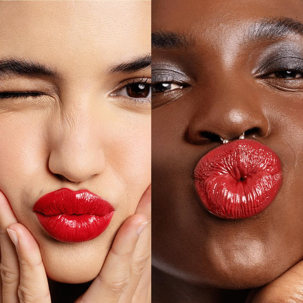 about-face Cherry Pick Lip Color Butter with Pomegranate Flower Extract & Cherry Butter – High-Shine, Hydrating Vegan Lip Balm (0.06 oz)