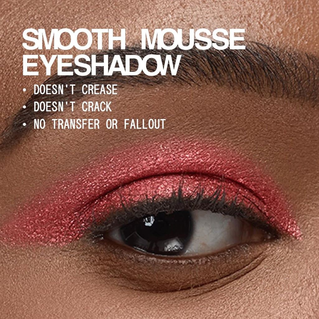 aboutface Fractal Glitter Eye Paint Cherie – Smudge-Proof, 12-Hour Liquid Eyeshadow (Vegan, Cruelty-Free)