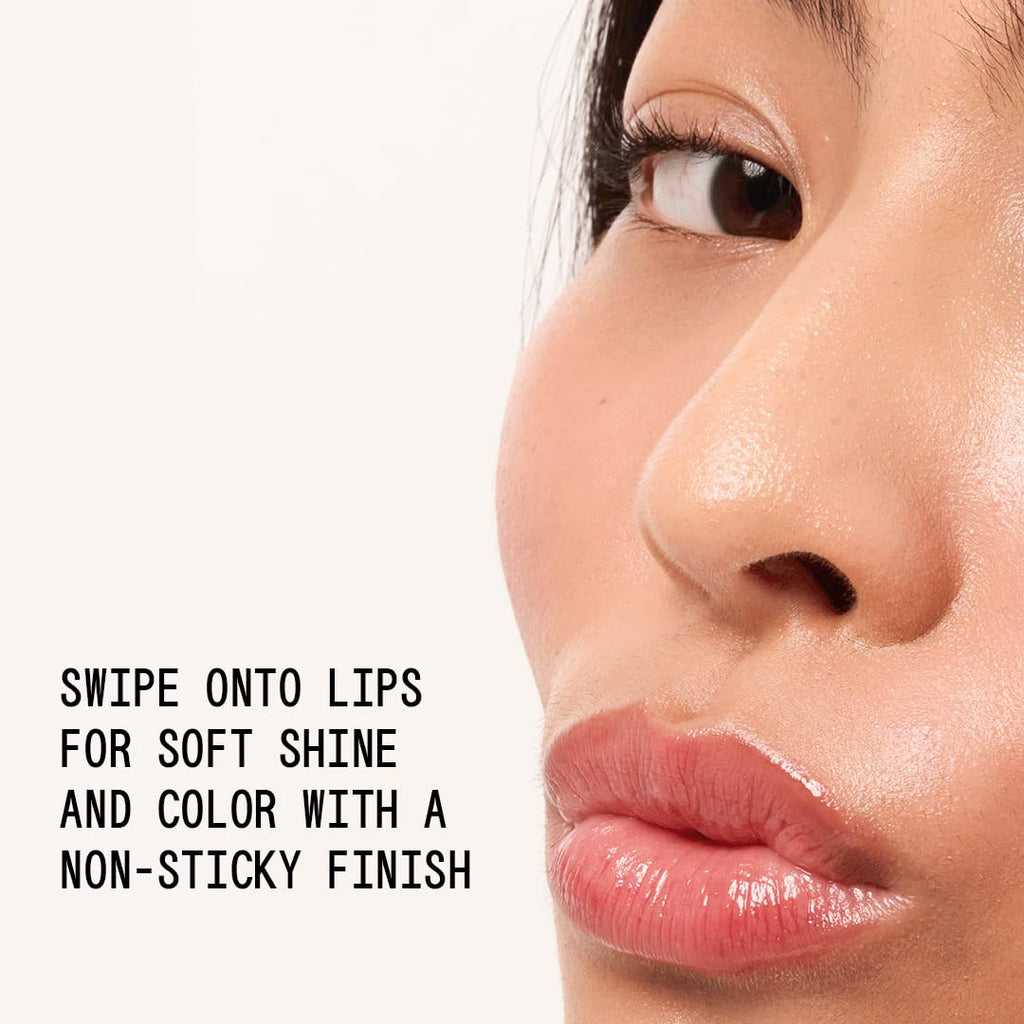 about-face Light Lock Lip Gloss Adore Me – Non-Sticky, High-Shine Lip Oil Gloss (Chestnut) | Vegan, Cruelty-Free