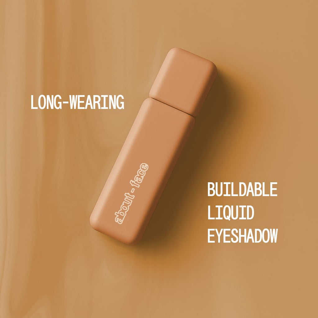AboutFace Matte Fluid Eye Paint – Creamsicle Orange | High-Pigment, Long-Lasting, No-Budge Matte, Vegan & Cruelty-Free