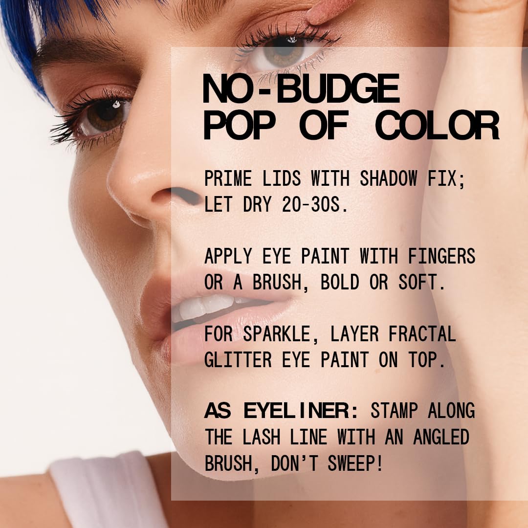 About-Face Matte Fluid Eye Paint Art of Darkness – High-Pigment Vegan Matte Liquid Eyeshadow