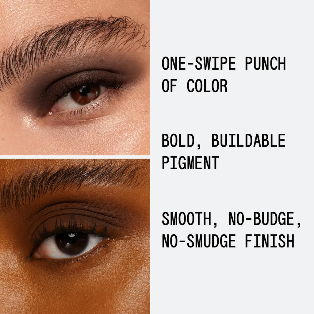 about-face Matte Fluid Eye Paint Weightless – High-Pigment Liquid Eyeshadow in Chocolate Brown | Vegan & Cruelty-Free