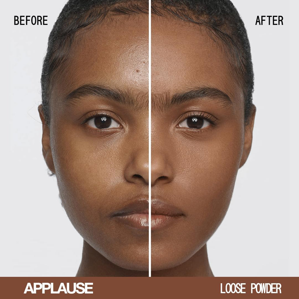 About Face Curtain Call Set + Powder Applause Deep – Lightweight, Oil-Absorbing Setting Powder (0.35 oz)