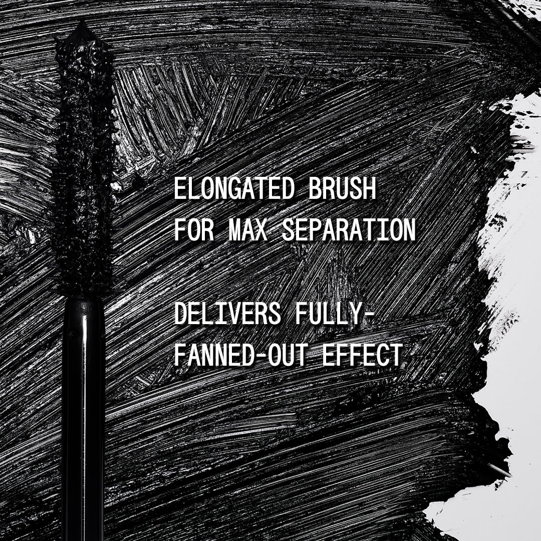 AboutFace Volumizing Mascara – Jet Black | Clean, Vegan, Cruelty-Free | 0.43 oz