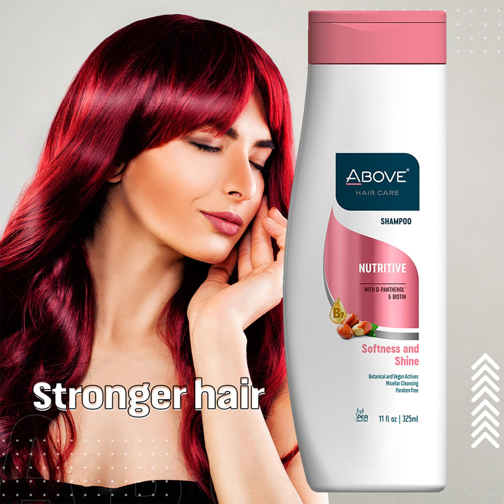 ABOVE Nutritive Shampoo – Biotin-Boosted Thickening for Color-Treated Hair