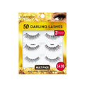 Absolute New York 5D Darling Lashes – 3 Pairs | Bold Volume, Lightweight Comfort