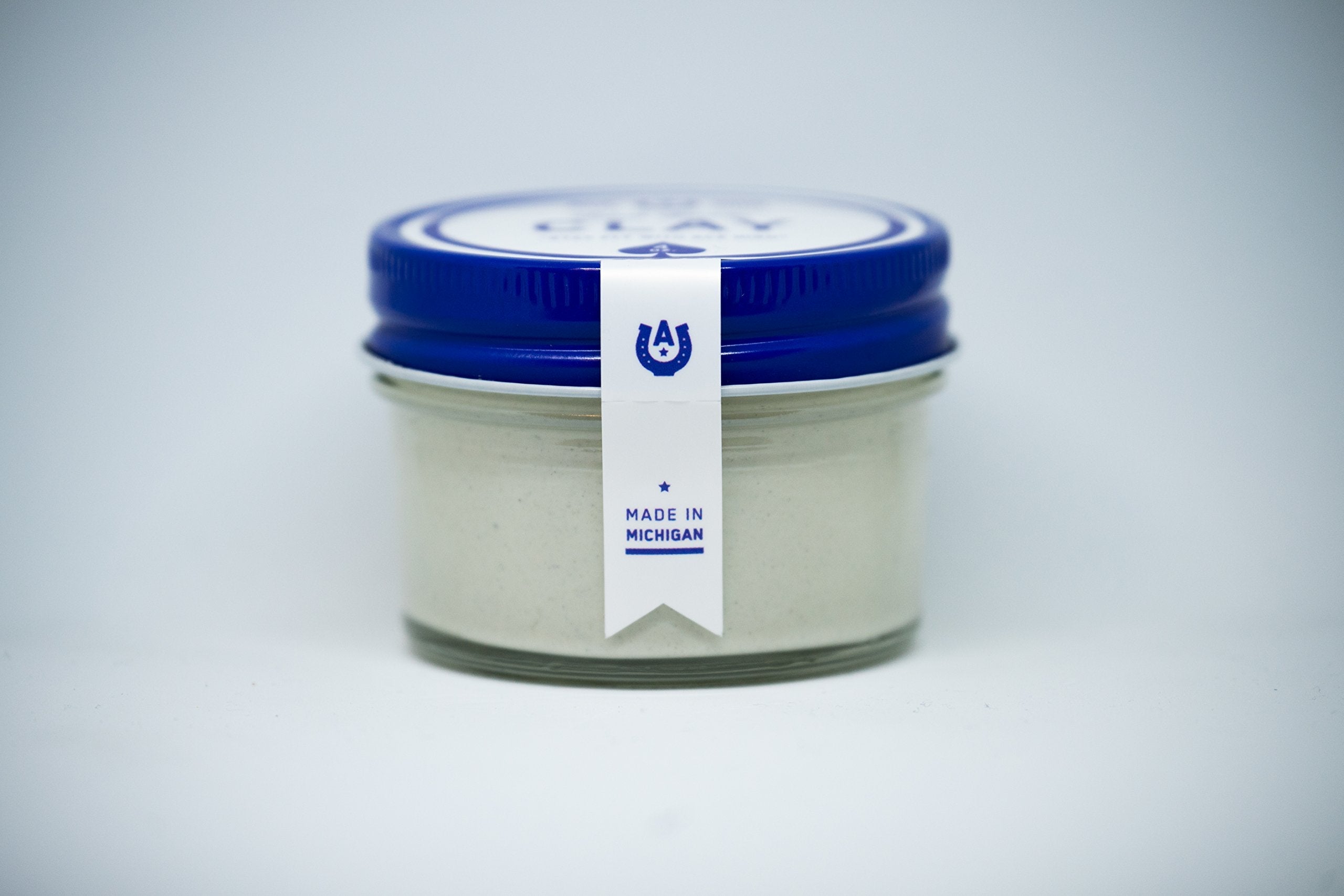 Ace High Blue Suede Hair Clay – Strong Hold, Satin to Matte Finish, Texture & Thickness | 4oz