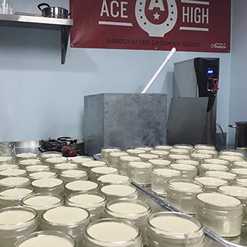 Ace High Unscented Pomade — Strong Hold, Natural Shine, Water Based, Hand Crafted | 4oz