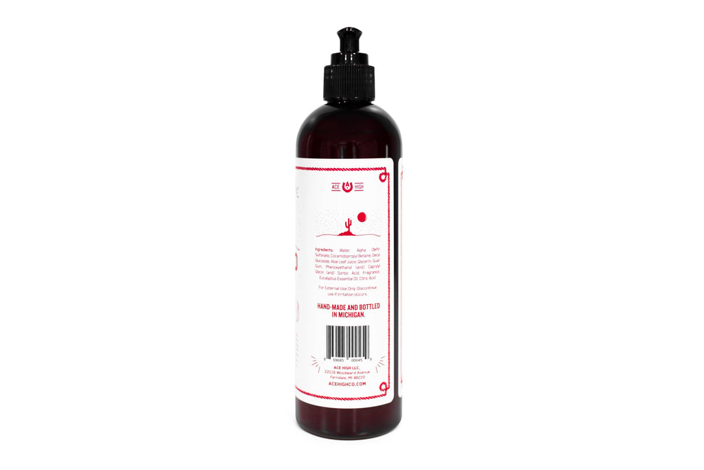 Ace High Shampoo – Deep Cleaning, Sulfate-Free, Small-Batch USA