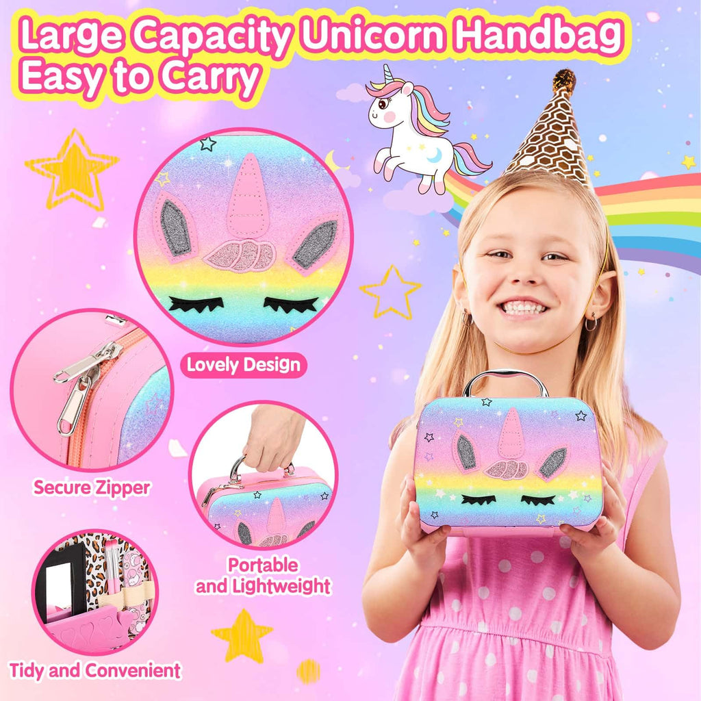 Acejoz Kids Nail Polish & Press-On Nails Set | Non-Toxic Kit