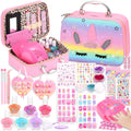 Acejoz Kids Nail Polish & Press-On Nails Set | Non-Toxic Kit