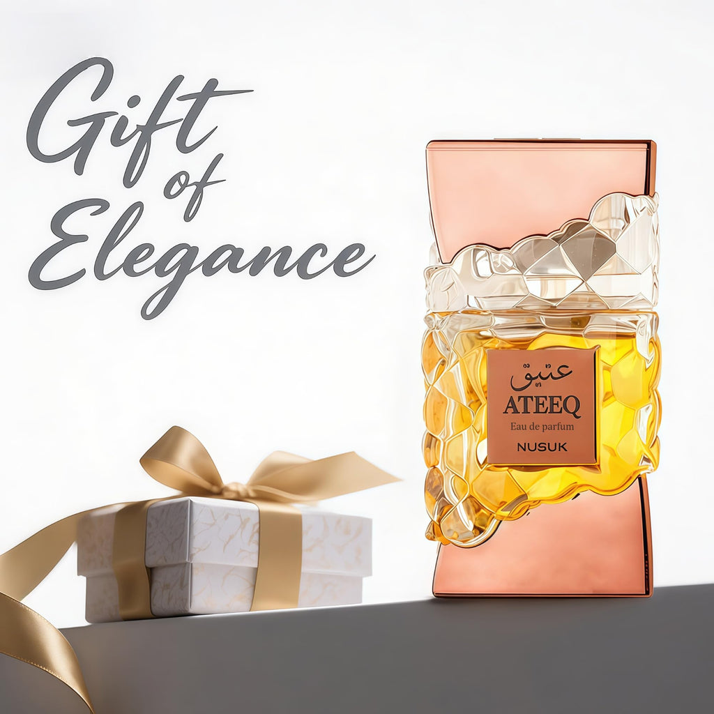 A CENTER Ateeq Cologne for Men | Warm Spicy Gourmand EDP 100ml | Citrus, Spice & Wood