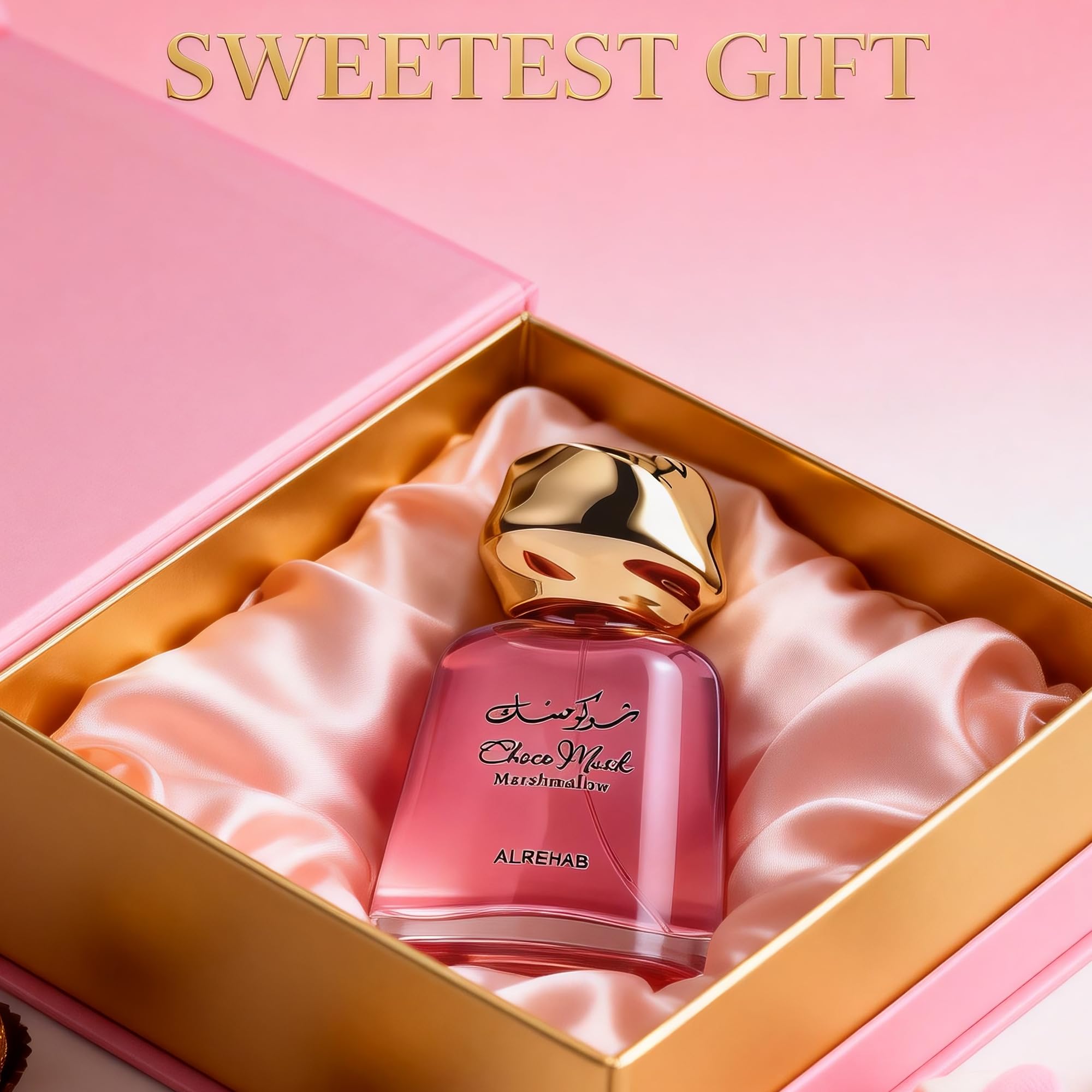 A CENTER Choco Musk Marshmallow Cologne – Unisex 100ml Gourmand Amber Vanilla Scent