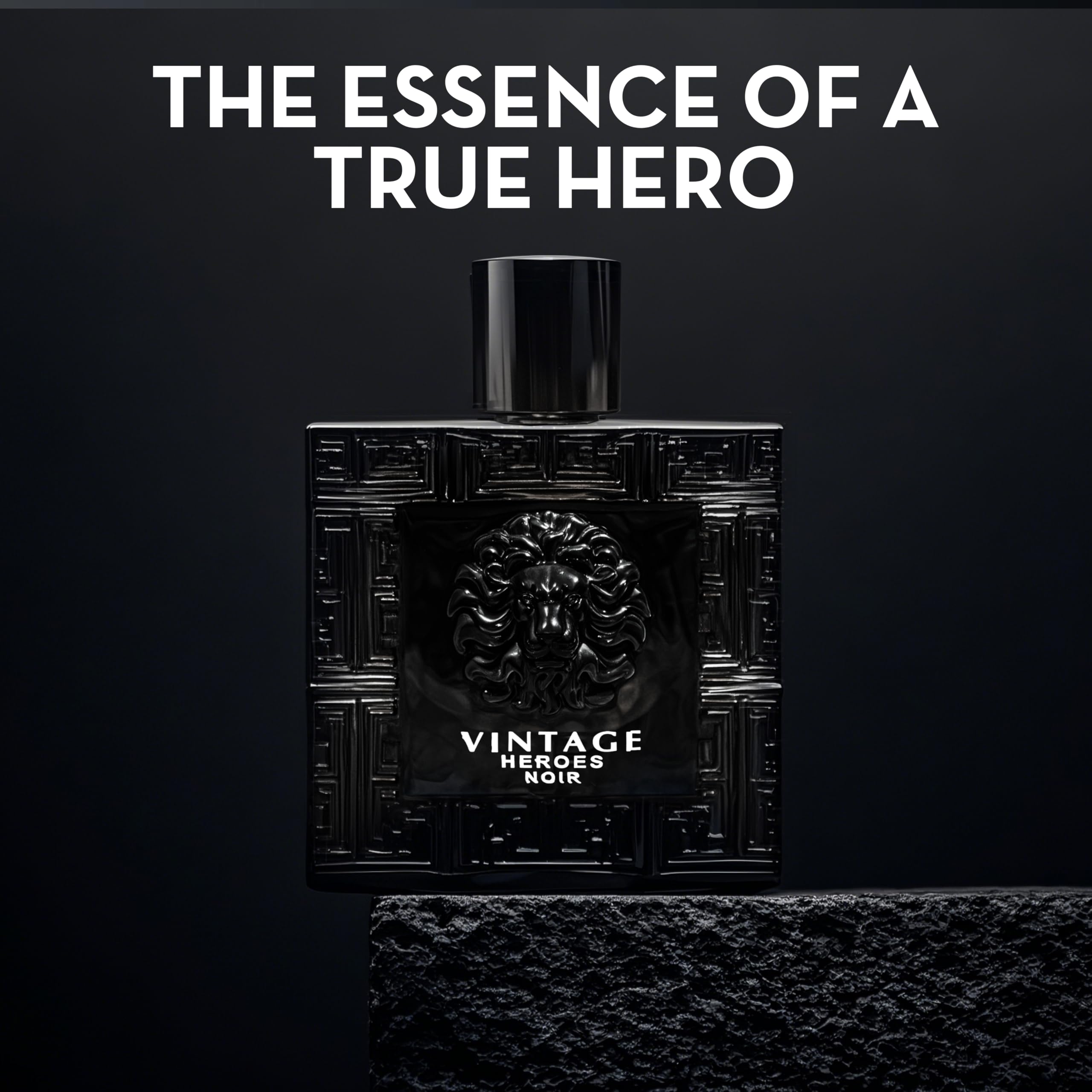 ACENTER Men's Cologne Gift Set 4 Pack – Vintage Heroes Series (3.4 oz Each) | Vanilla Bourbon, Leather & Amber Floral