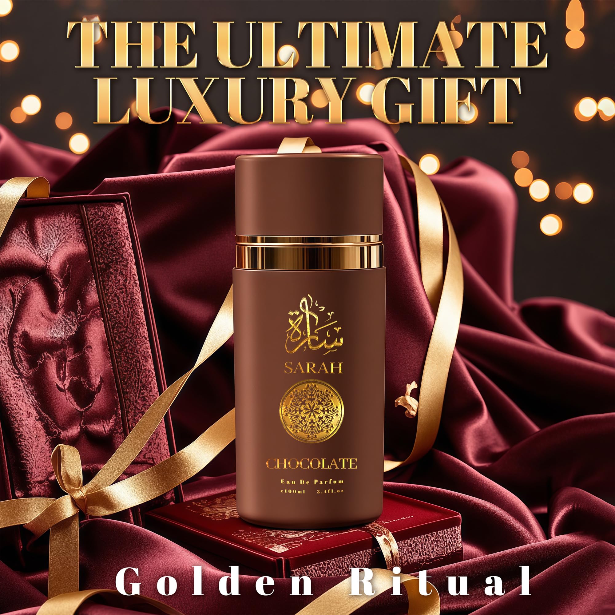 A CENTER Sarah Chocolate Cologne for Men – 3.4 Fl Oz Eau de Toilette