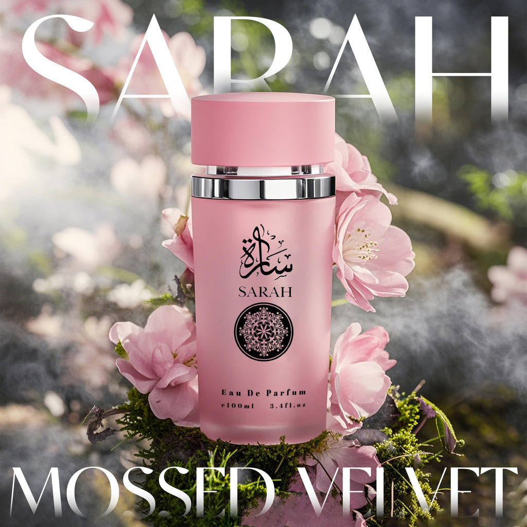 A CENTER 4-Piece Perfume Set for Women – Floral EDP Gift (Sarah, Sarah Candy, Kiara, Kiara Candy) 3.4 oz Each