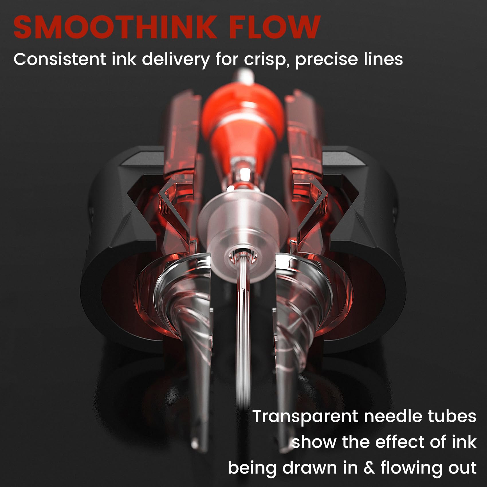 Ackbun 50 Mixed Finger Ledge Cartridges with Membrane | 3RL-11RL Set for Pros & Beginners