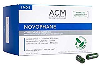 Novophane 180 Caps – 3 Month Supply | ACM Hair & Nails Support