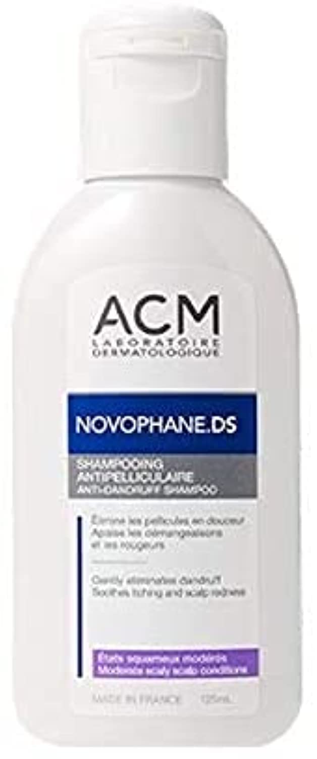 ACM Novophane DS Anti-Dandruff Shampoo 125ml | Dermatologist-Formulated & Gentle Cleansing