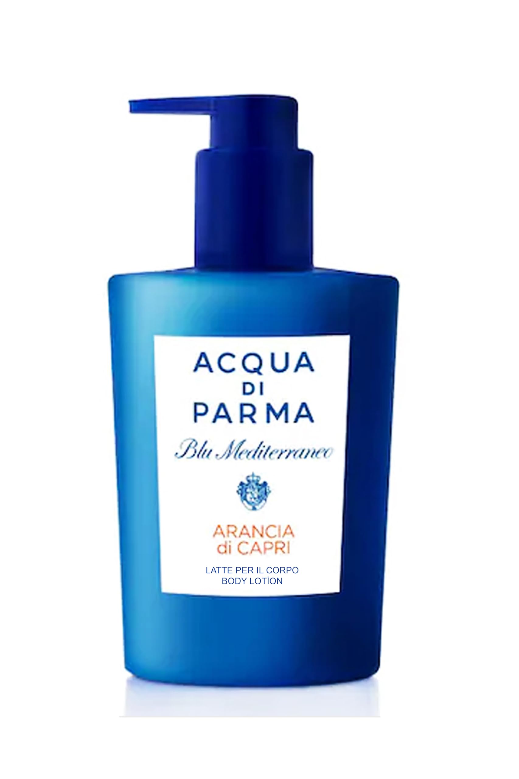 Acqua di Parma Blu Mediterraneo Body Lotion with Pump Dispenser – 300 mL