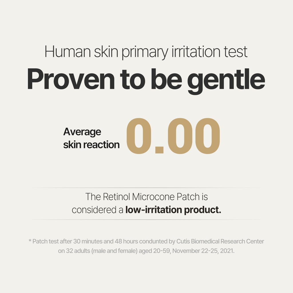 Acropass Wrinkle Patches with Retinol Microcone – Full Face (20 Count)