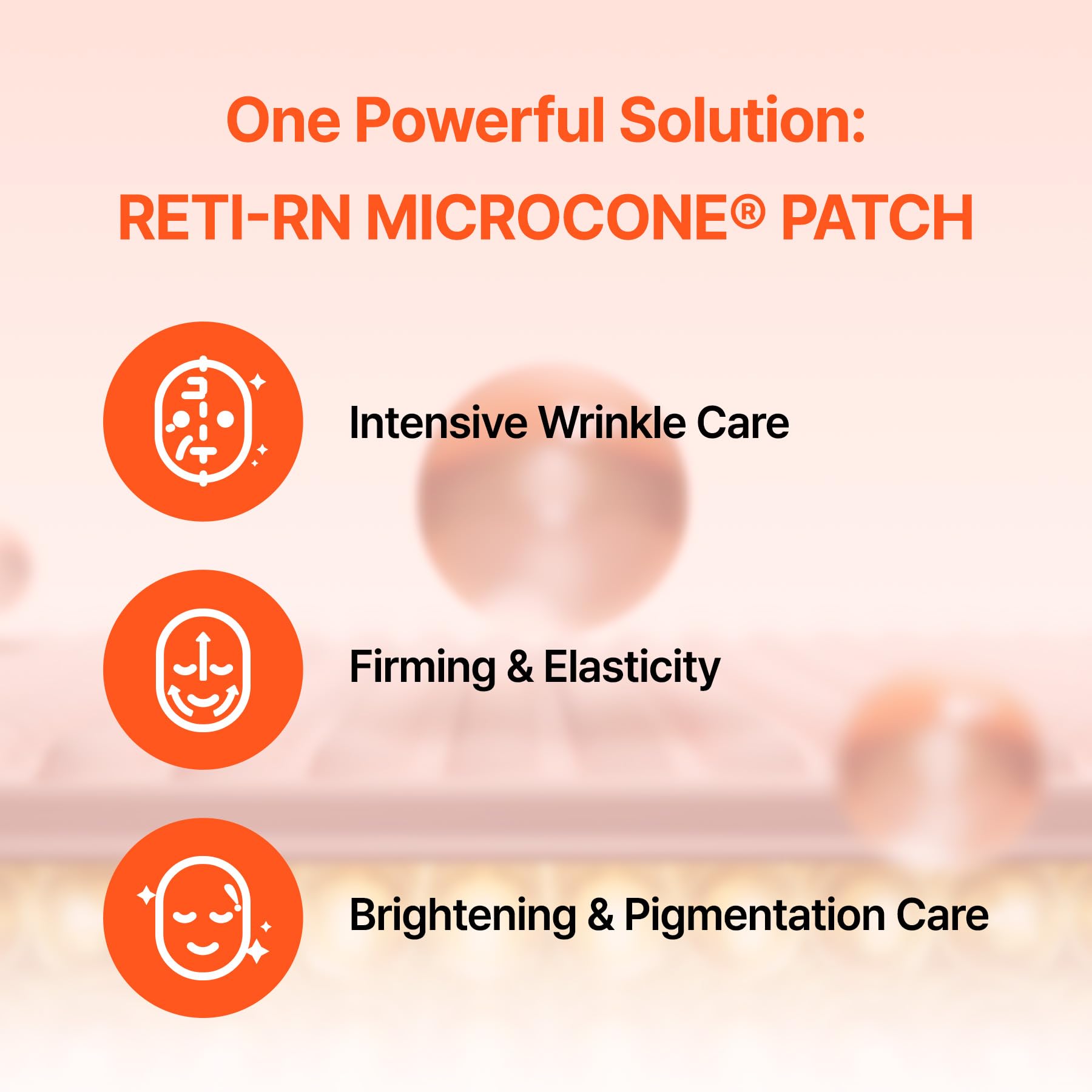Acropass RETI-RN Microcone Patches | Deep Wrinkles, PDRN 10,000 ppm, Retinol 3,300 IU/g, Hyaluronic Acid – Slim Type (6 Count)