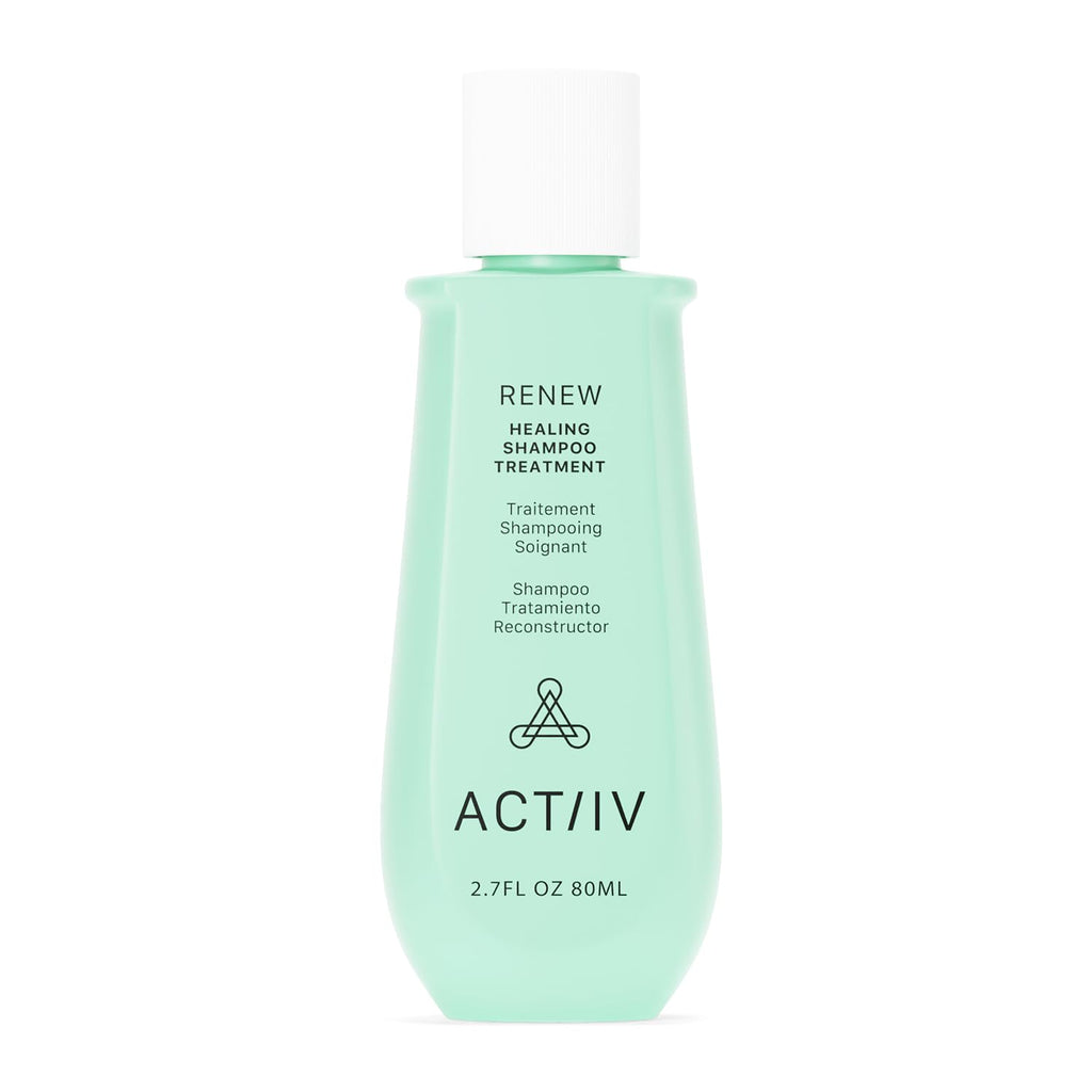 ACTIIV Renew Healing Shampoo Treatment | Plant-Based, Color-Safe Care for Damaged Hair (80 mL)