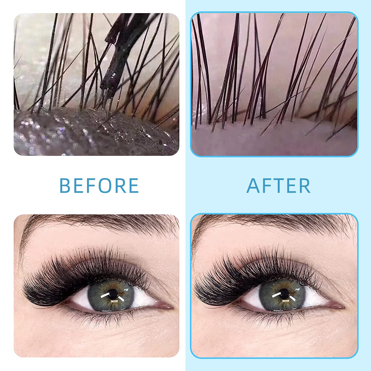 ACTROL Eyelash Cleanser Concentrate 100ml Unscented Foaming Lash Shampoo – Salon & Home Care (Makes 20 Bottles)