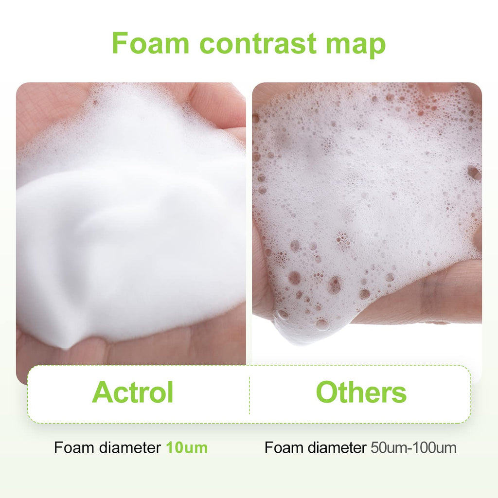 ACTROL Eyelash Cleanser Concentrate 100ml – Aloe Foaming Lash Shampoo for Salon & Home Care