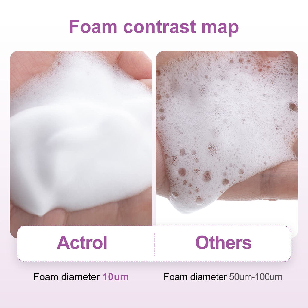ACTROL Eyelash Cleanser Concentrate 100ml Lavender – Paraben & Sulfate Free Foaming Lash Shampoo