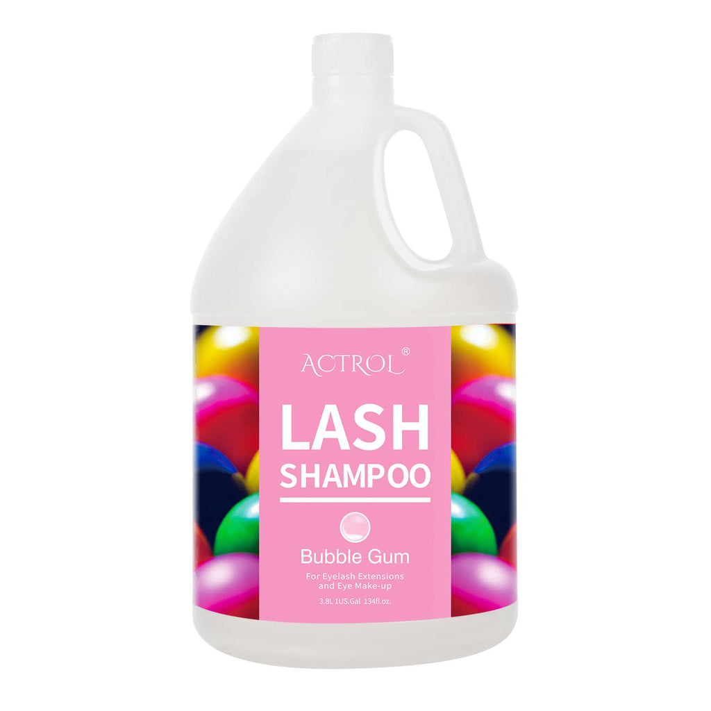 ACTROL Eyelash Extension Cleanser Gallon 3.8L – Foaming Lash Shampoo, Paraben & Sulfate Free