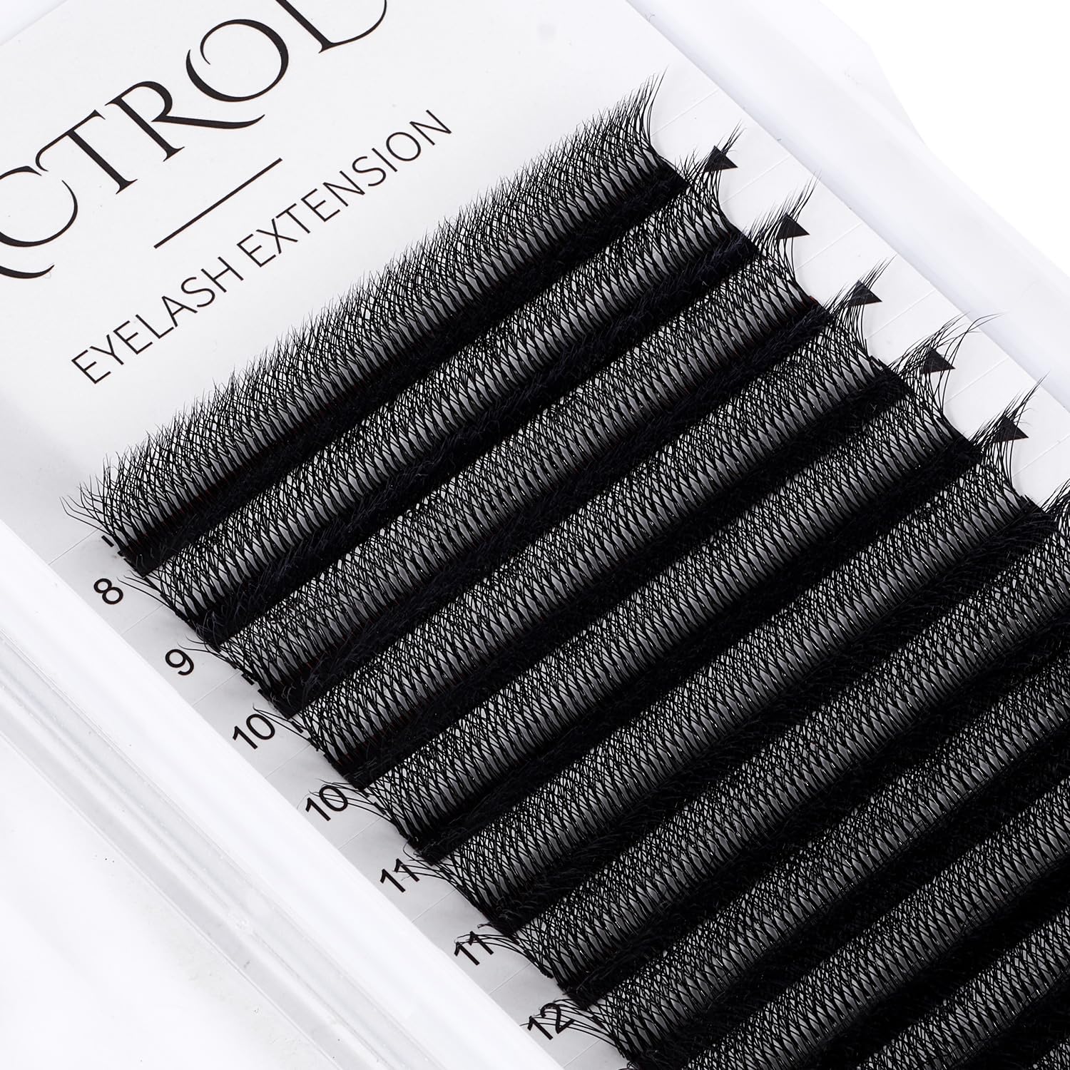 ACTROL W Eyelash Extensions 8D Volume 0.07D Curl 8-15mm Mix – Easy Fan W-shaped Premades