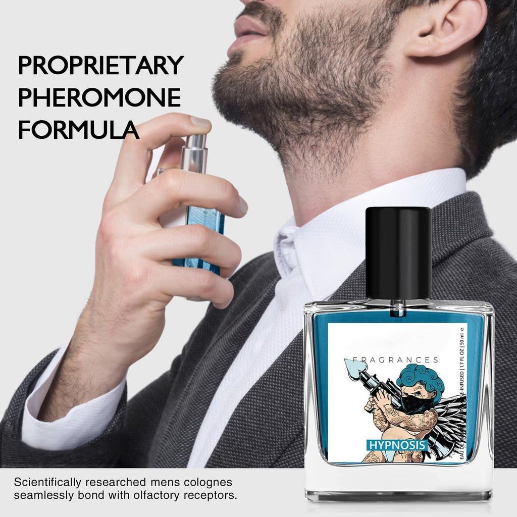 acuever Hypnosis 2.0 Cologne for Men – Pheromone-Infused, Long-Lasting Herbal Scent | 50ml EDP