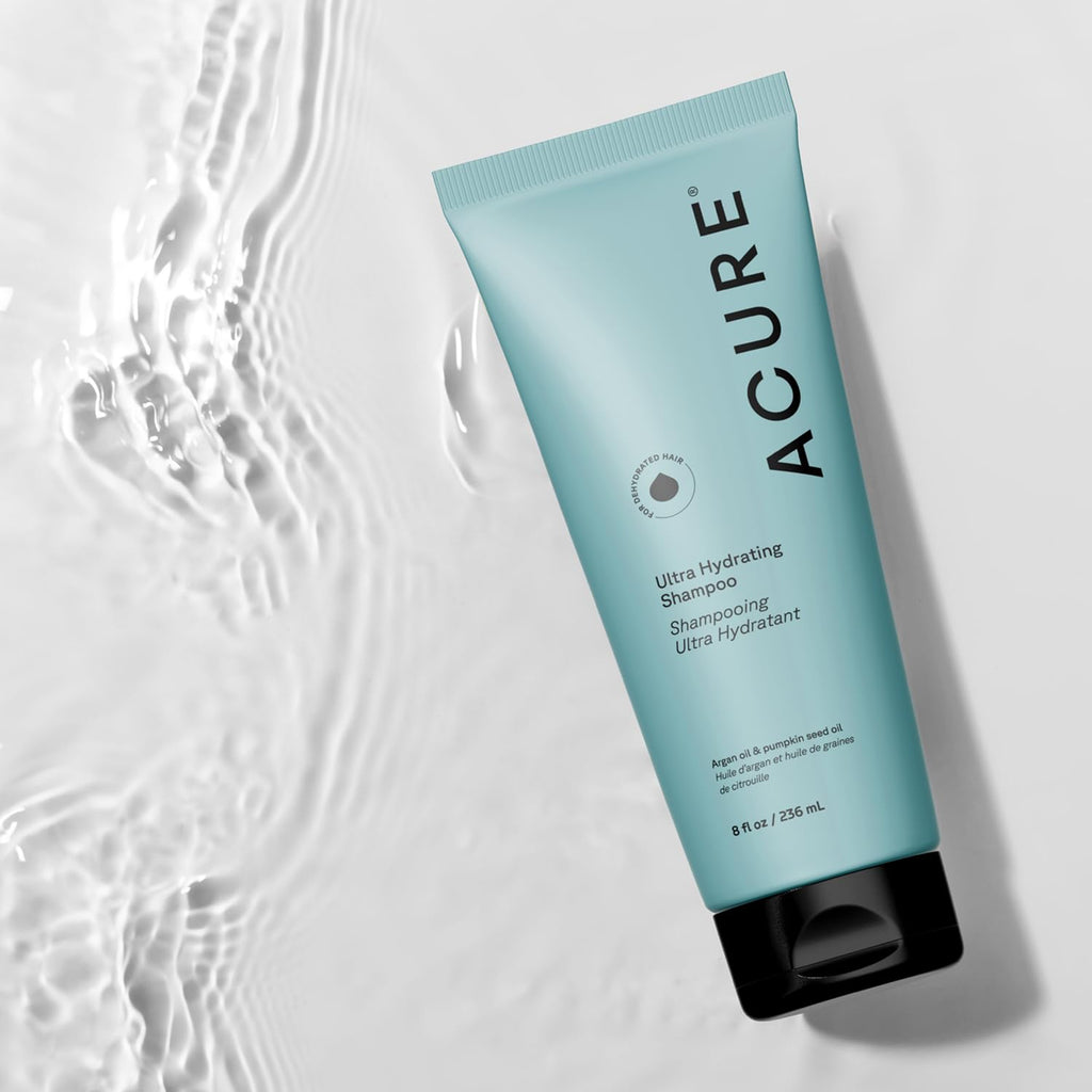 Acure Ultra Hydrating Shampoo & Conditioner Set with Argan Oil – For All Hair Types