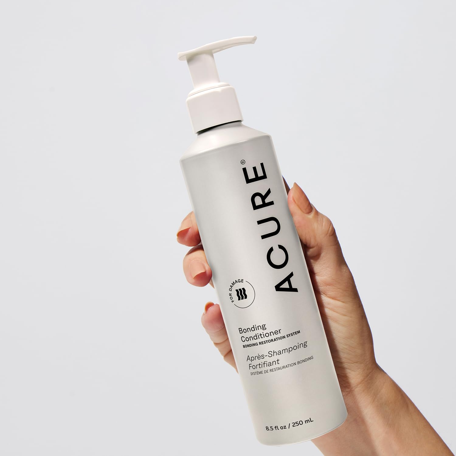 Acure Bonding Conditioner - Deep Moisture for Dry & Damaged Hair | Vegan, Sulfate Free, 8 fl oz (2 Pack)
