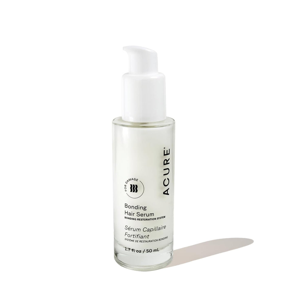 Acure Bonding Hair Serum – Lightweight Leave-In for Frizz Control & Shine (1.7 fl oz)