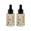Acure Brightening Glow Serum – Anti-Aging Facial Serum, Vegan & Cruelty-Free, 2-Pack (1 fl oz each)