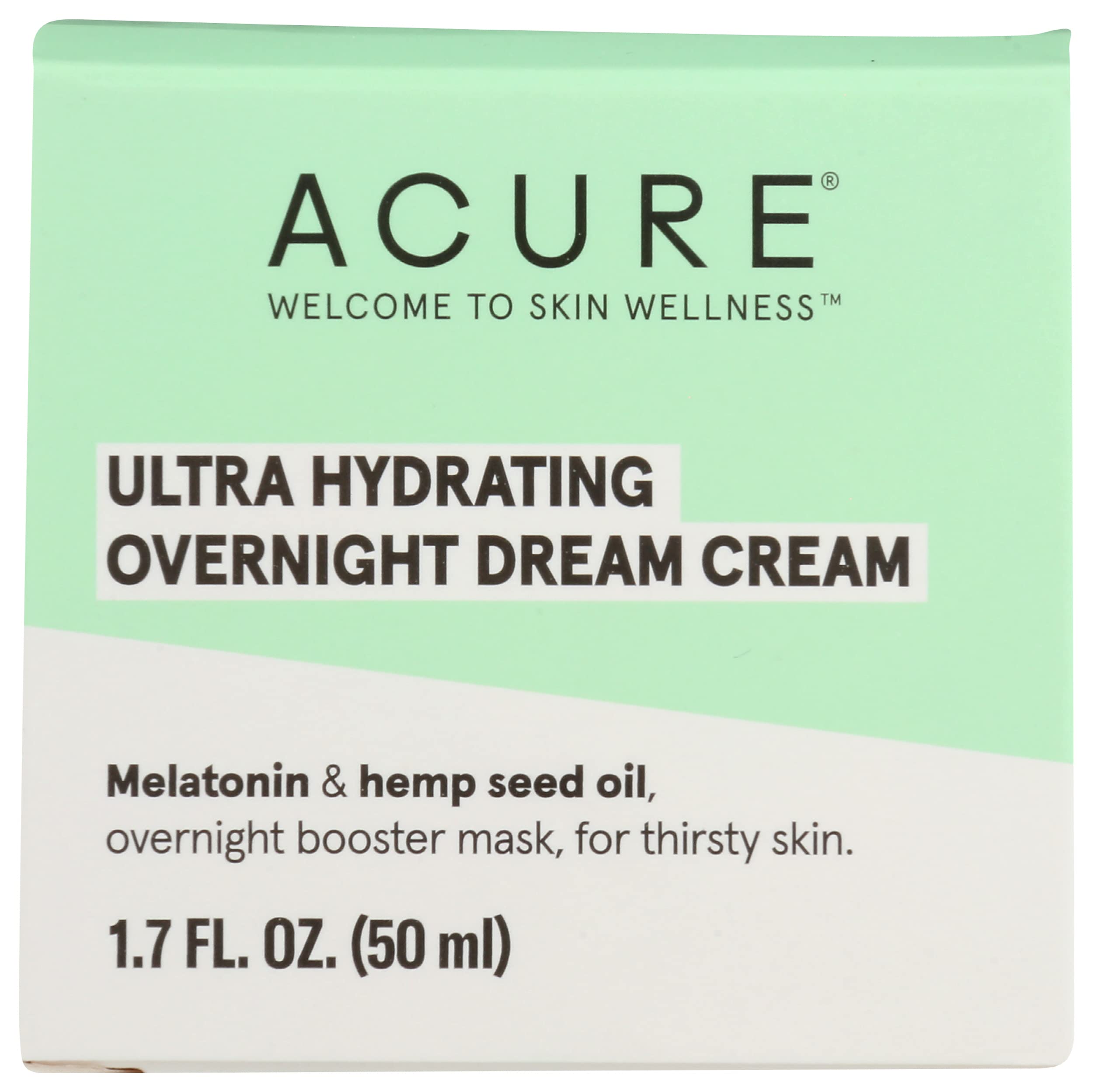 Acure Ultra Hydrating Overnight Dream Facial Cream – Vegan Night Moisturizer